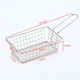 Chrome Square Mini Fry Basket